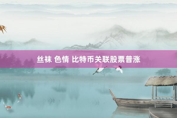 丝袜 色情 比特币关联股票普涨