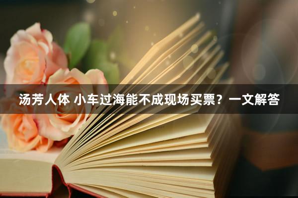 汤芳人体 小车过海能不成现场买票？一文解答