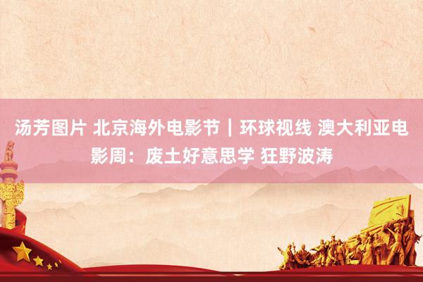 汤芳图片 北京海外电影节｜环球视线 澳大利亚电影周：废土好意思学 狂野波涛