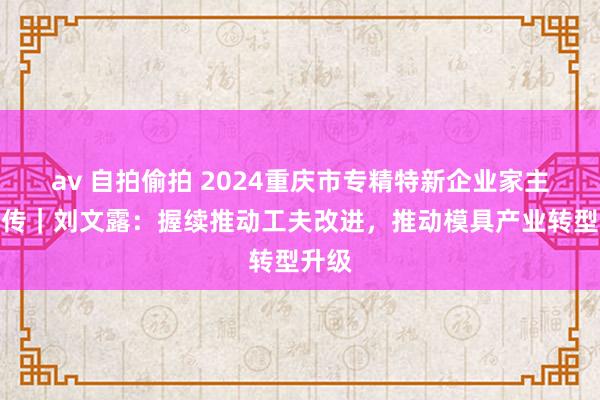 av 自拍偷拍 2024重庆市专精特新企业家主题宣传｜刘文露：握续推动工夫改进，推动模具产业转型升级